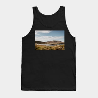 landscape with lake and mountains Tank Top